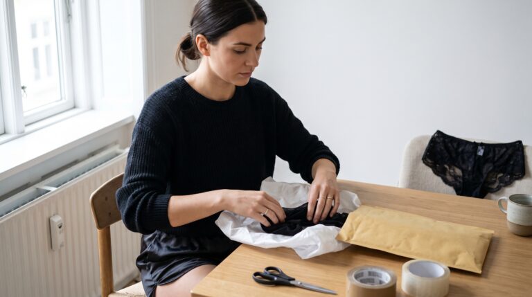 Nylonstrømper som eksempel på tekstil- og materialefetish