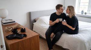 Samtale mellem voksne om samtykke, grænser og forventninger i BDSM